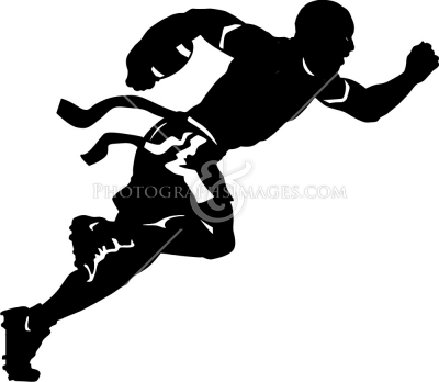 Flag Football Silhouette   Clipart Panda   Free Clipart Images