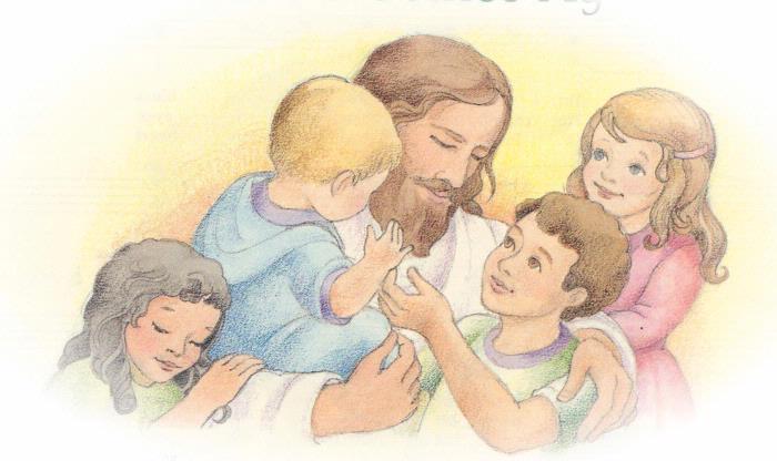 Kids Praying To Jesus Clipart Children Learn And Grow In