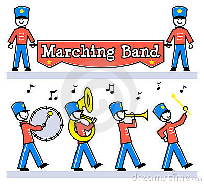 Marching Band  Change The Colors To Match Your Band With The Eps File