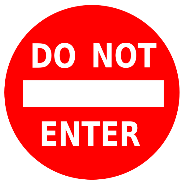 No Entry Sign Board   Free Cliparts That You Can Download To You