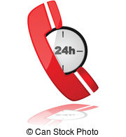Phone Vector Clip Art Eps Images  483 Emergency Phone Clipart    