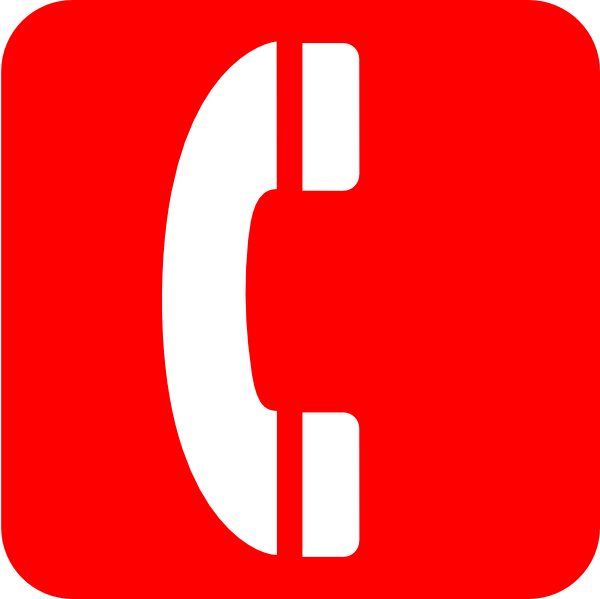 Red Phone Clip Art At Clker Com   Vector Clip Art Online Royalty Free