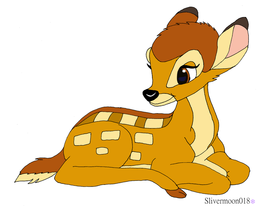 Bambi Laying Down Sliverwolf Deviantart Clipart   Free Clip Art Images