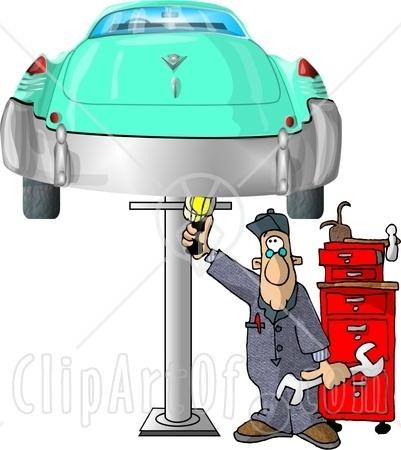 Car Maintenance Clipart Auto Car Mechanic Clipart