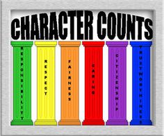 Character Counts On Pinterest   Character Counts Character Education