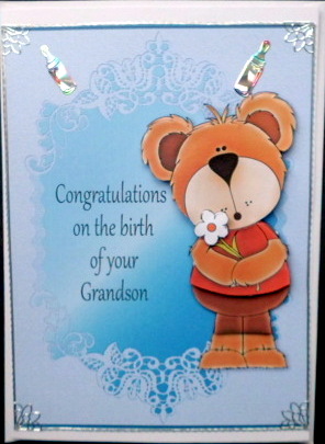 Finished Cards   New Baby   New Baby Grandparents