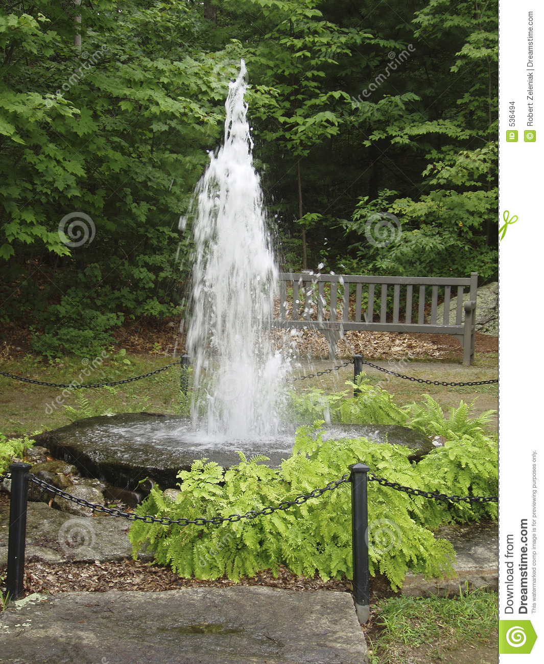 Garden Fountain Stock Images   Image  536494