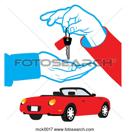 Hands Passing Off Keys To A Car  Fotosearch   Search Eps Clipart