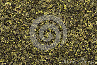 Large Leaf Milk Oolong Chinese Green Tea Background Texture