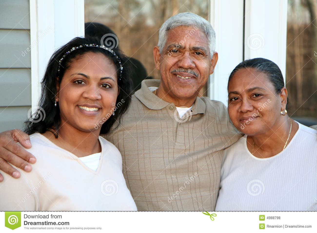 Minority Family Royalty Free Stock Photos   Image  4988798