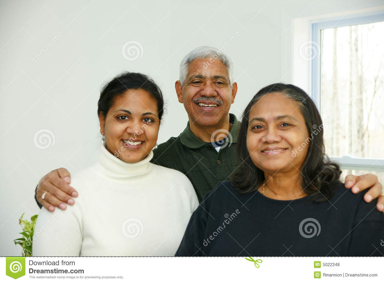 Minority Family Royalty Free Stock Photos   Image  5022348