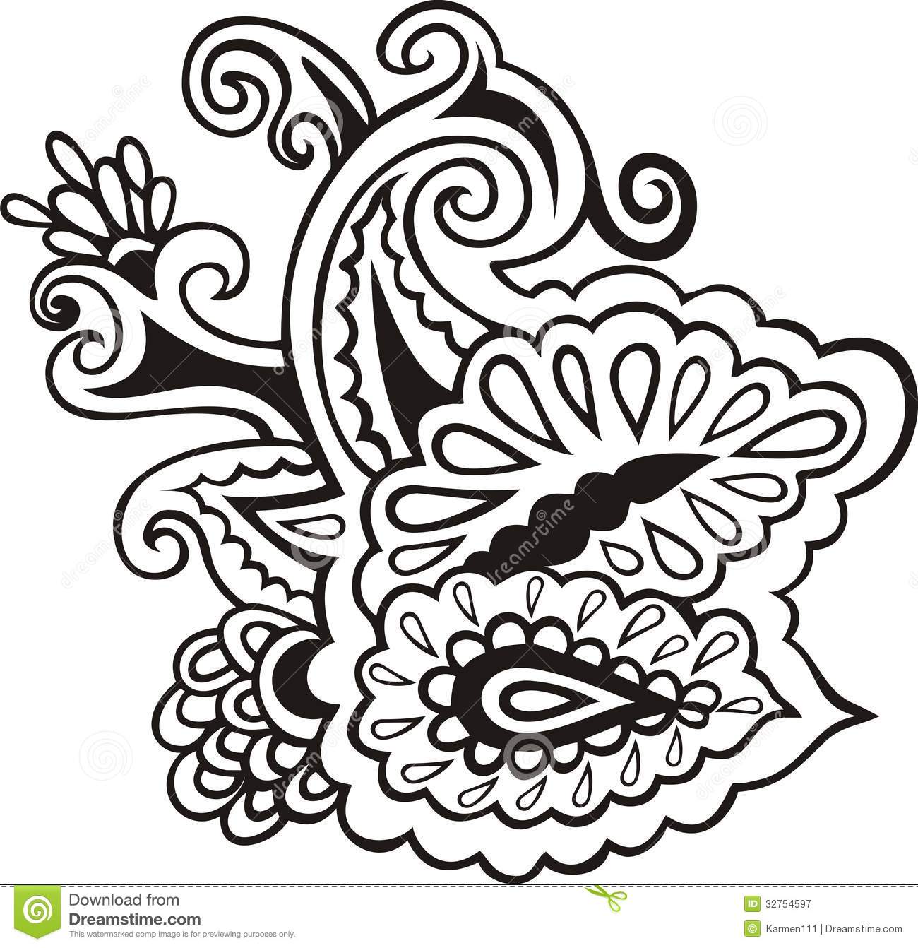 Pattern For Paisley  Ornamental Pattern For Paisley  Oriental Cucumber