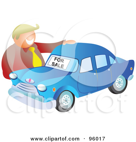 Royalty Free  Rf  Clip Art Illustration Of A Cartoon Shifty Car