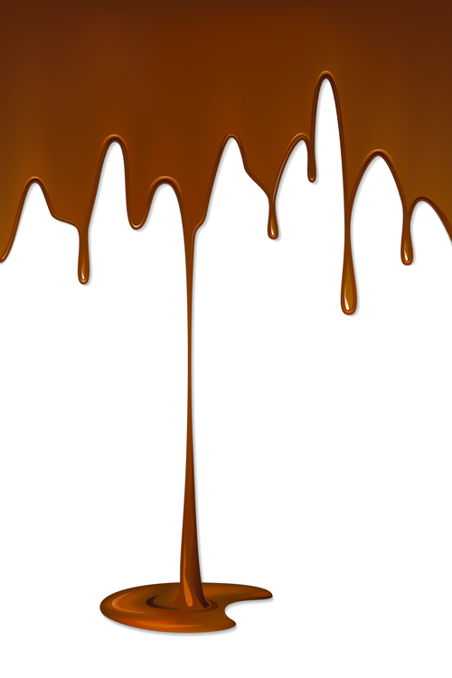 Vector Chocolate Drops Background 05   Over Millions Vectors Stock