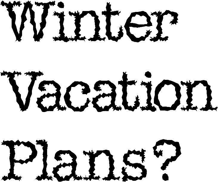 Winter Vacation Clipart Pictures