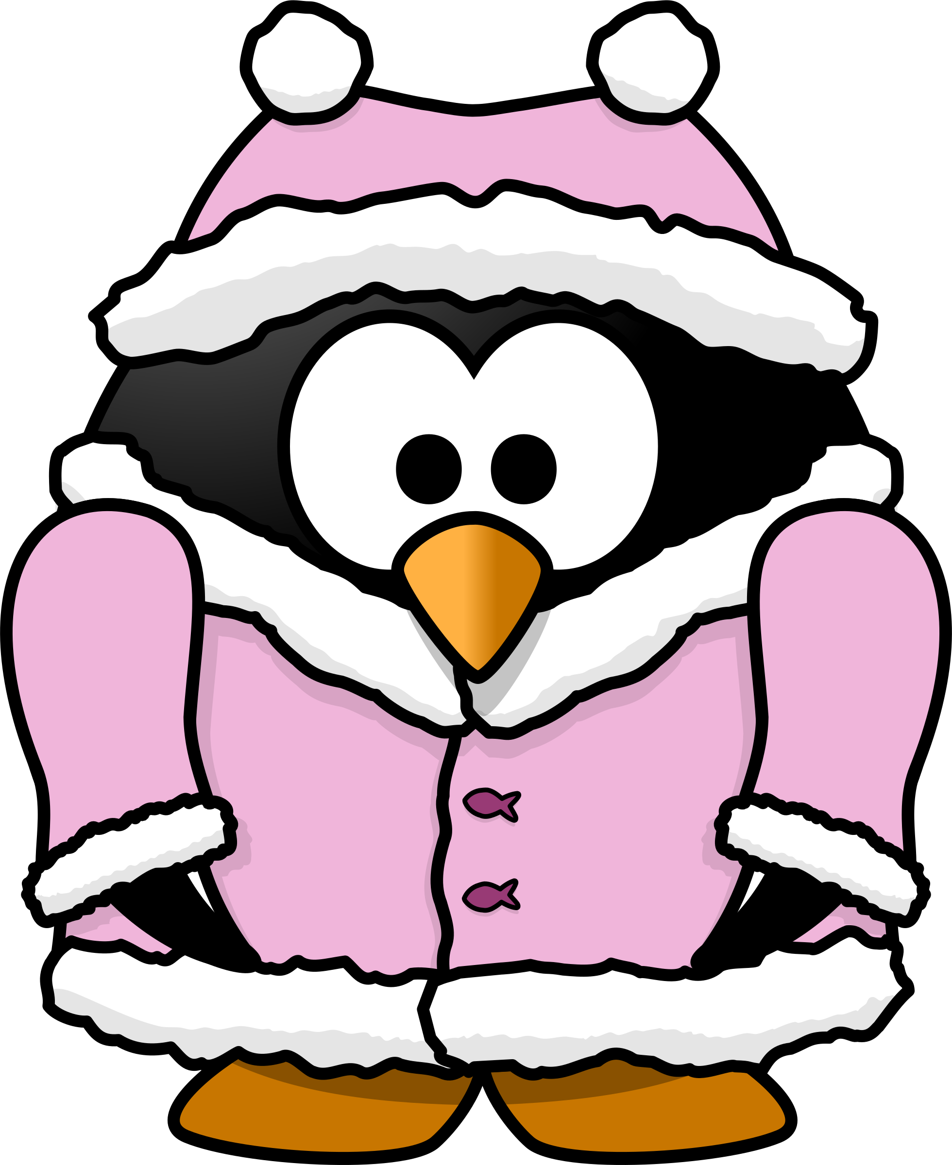 Clipart   Penguin Chick