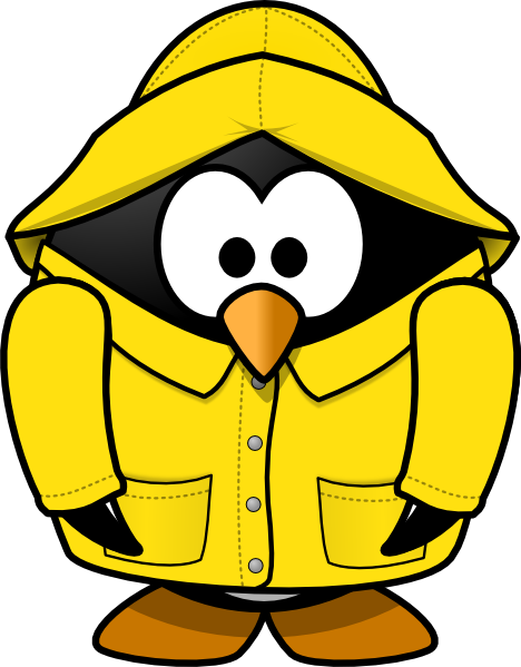 Club Penguin Rain Coat Clip Art At Clker Com   Vector Clip Art Online    