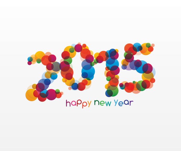 Downloadable Vector Hd Happy New Year Graphics Free For 2015