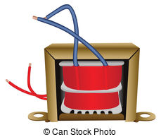 Electrical Transformer   Illustration Of An Electric