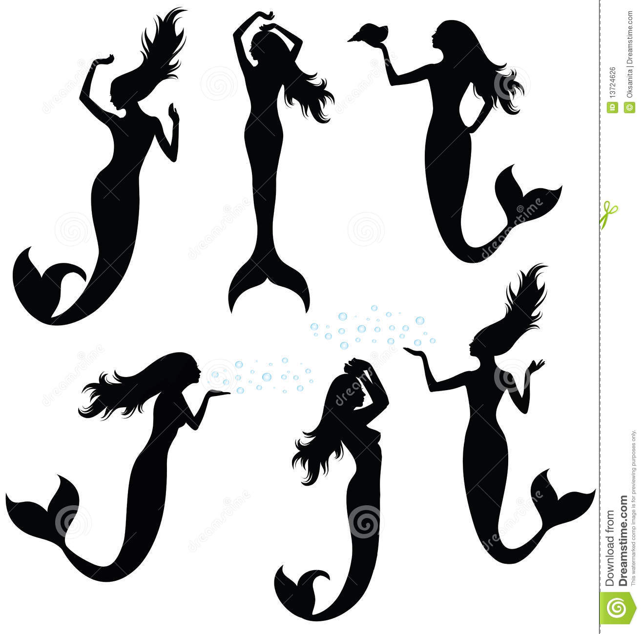Mermaid Swimming Clipart   Clipart Panda   Free Clipart Images