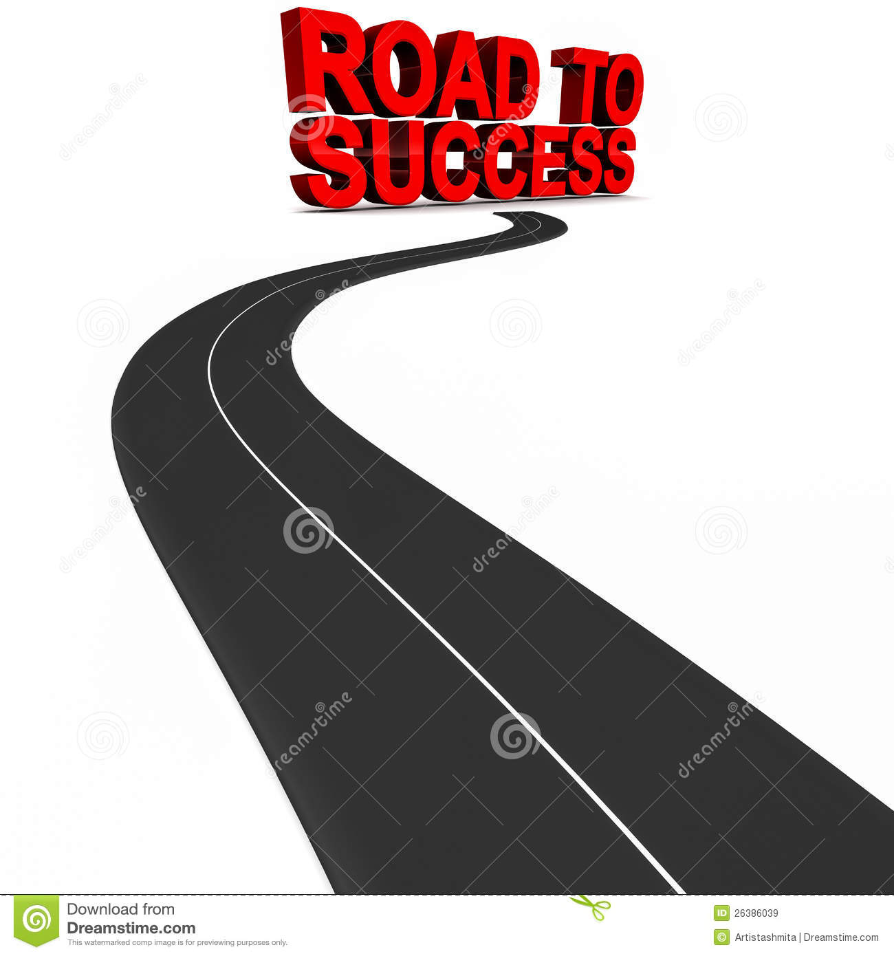 Path To Success Clipart Road To Success