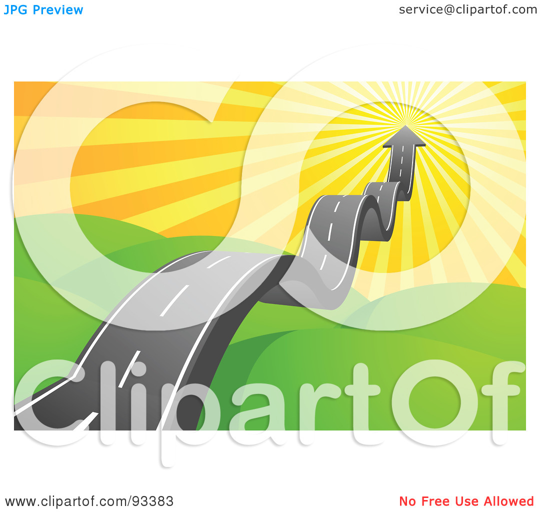 Path To Success Clipart Royalty Free Clipart Picture