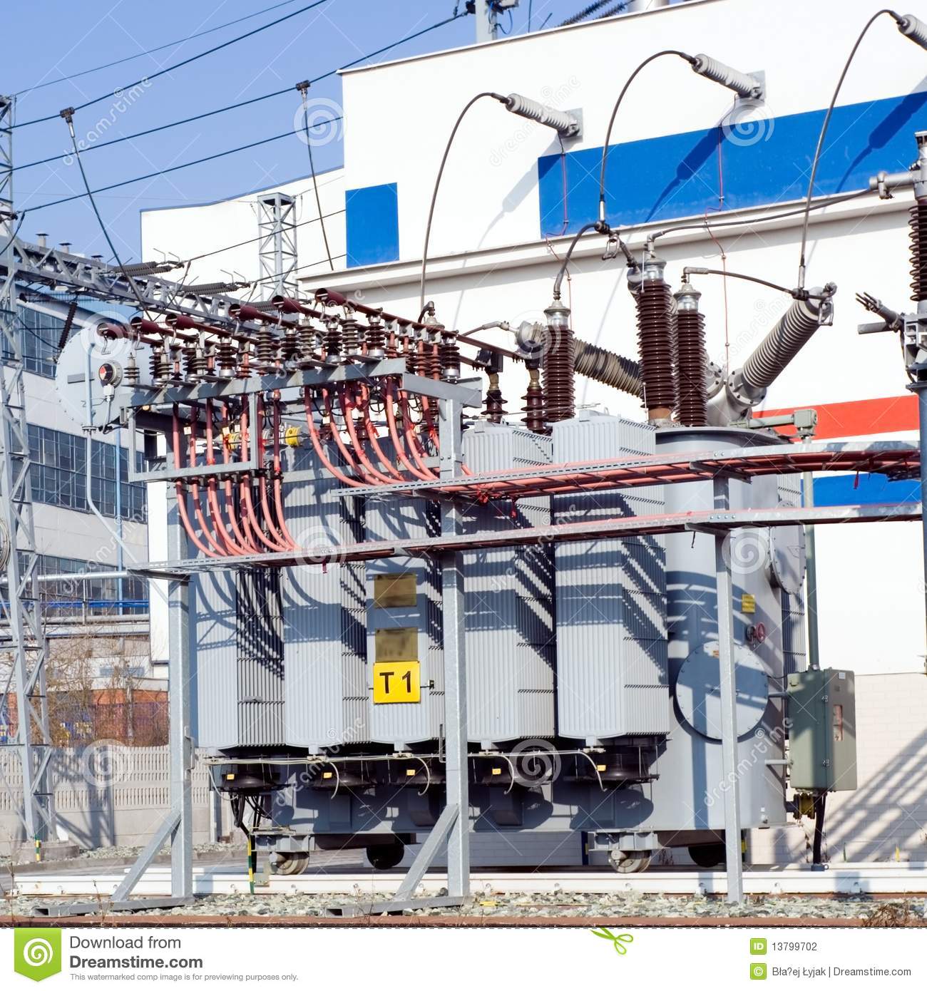 Power Station And Transformer Details Stock Photography   Image    