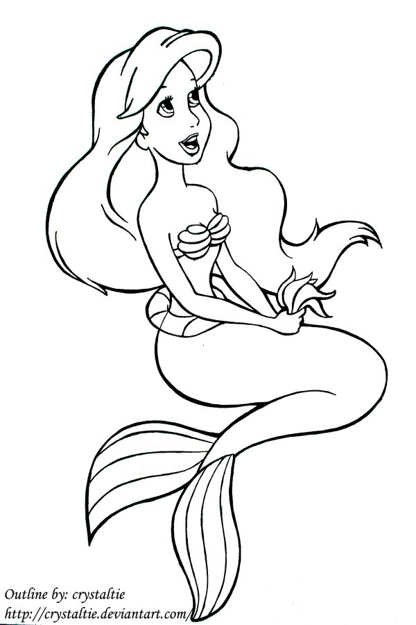 Simple Mermaid Outline Part Of Your World Outline By