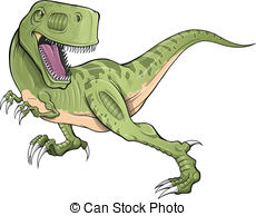 Tyrannosaurus Rex Dinosaur T Rex Vector