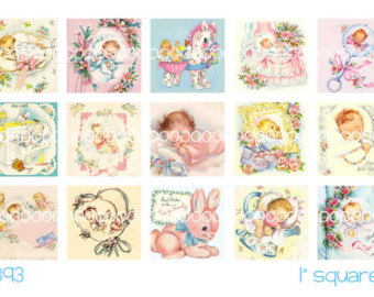 Blankets Ribbons Flowers Baby Girl Baby Boy  Clipart  Clip Art 1393
