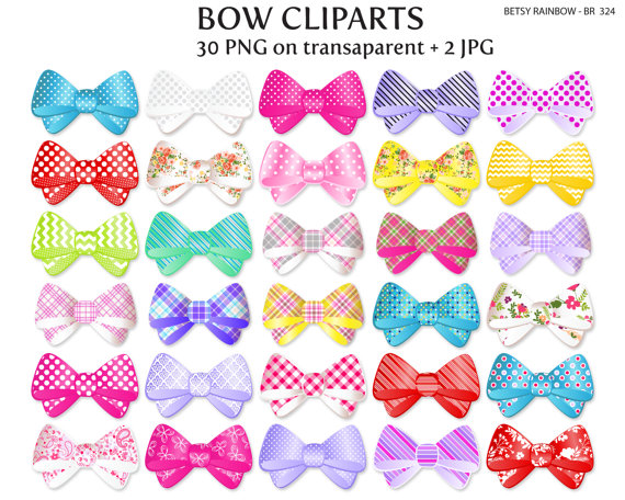 Bow Cliparts Png And Jpg Bow Clipart Girl Ribbon By Betsyrainbow