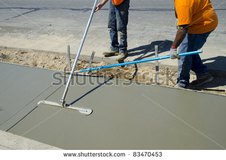 Concrete Sidewalk Clipart Smooth Concrete Surface On