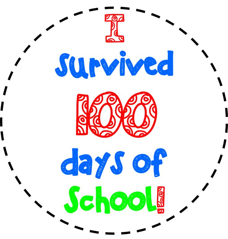 Free 100th Day Of School Clipart   Education   Pinterest