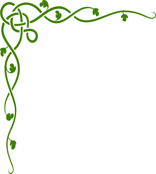 Green Celtic Vine Clip Art At Clker Com   Vector Clip Art Online