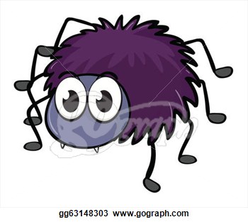 Of A Spider On A White Background  Clipart Illustrations Gg63148303