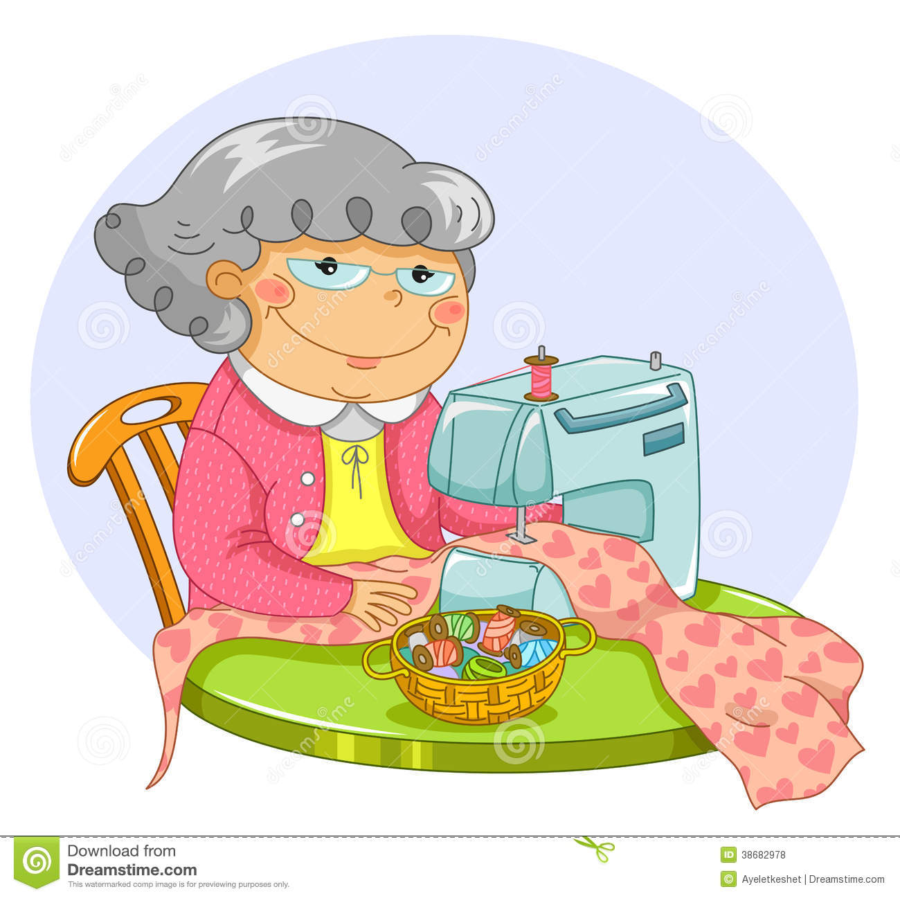 Old Lady Sewing Royalty Free Stock Photos   Image  38682978
