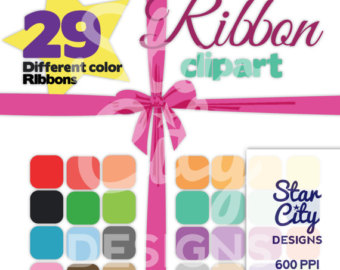 Ribbon Clipart Clipart Bow Clipart Long Bow Clipart Ribbons Clipart    