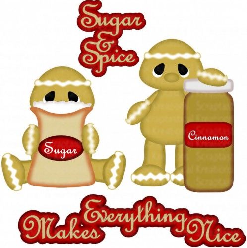 Sugar And Spice   Scraptastical Kreations Files   Pinterest