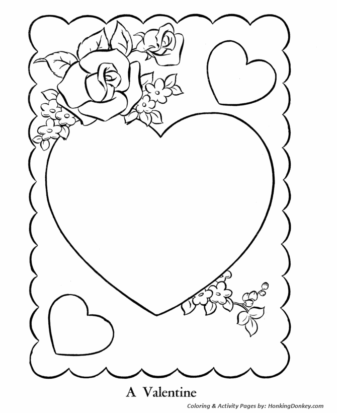 Teaching Frenzy  Valentine S Day 2014   Colouring Pages