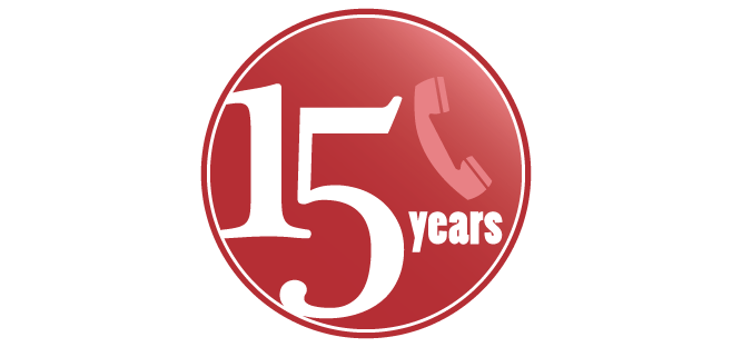 15th Anniversary Logo
