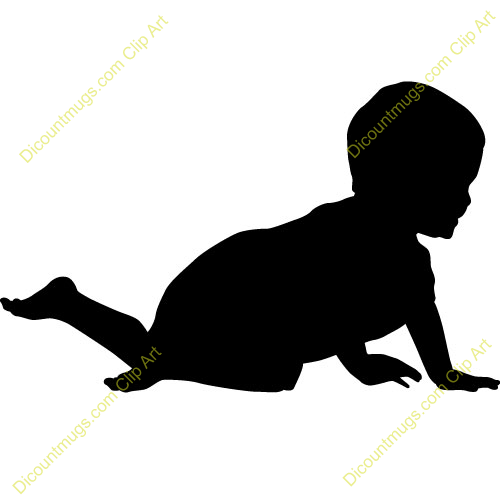 Baby Crawling Keywords Silhouette Baby Babies Crawling Baby Crawling