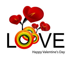 Black Flower Green Art Love Logo Idea Design Rainbow Graphic Symbol    