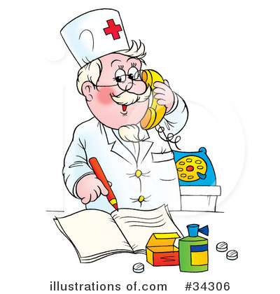 Cartoon Pharmacy Clip Art
