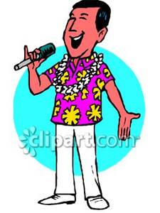 Clipart Someone Singing
