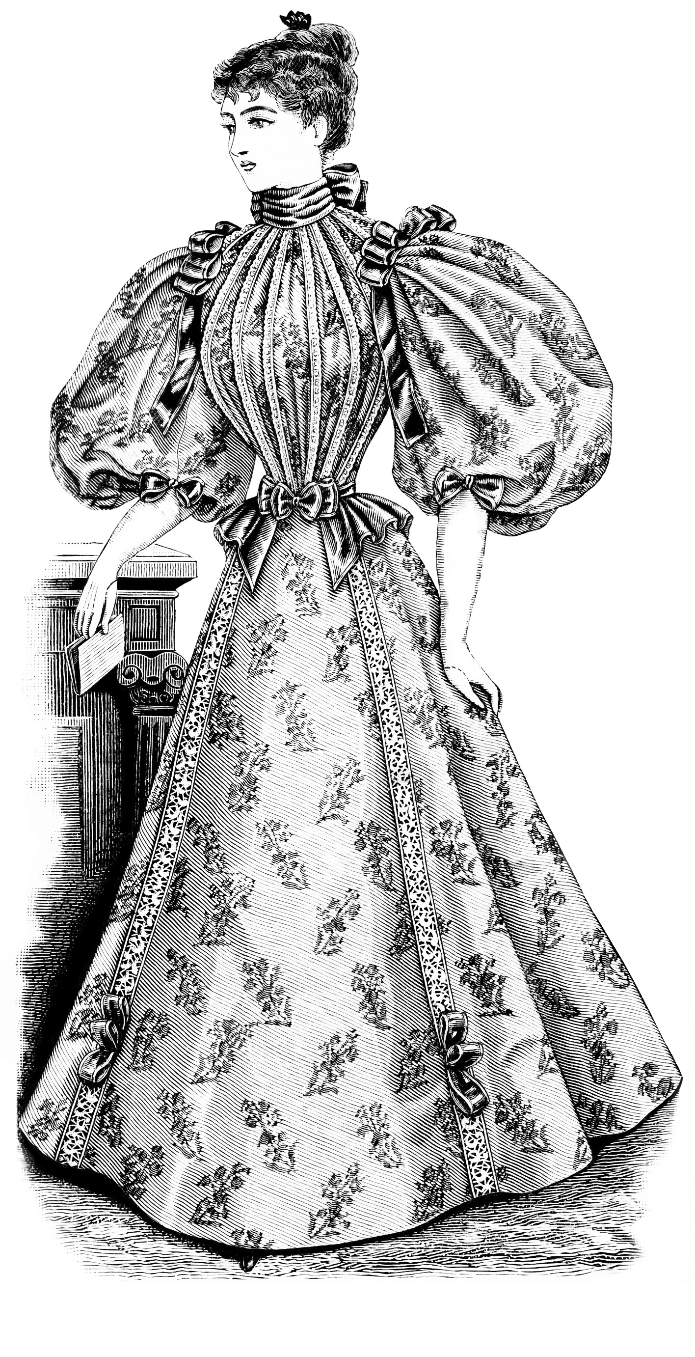 Free Clipart Victorian Lady Free Vintage Image Victorian Fashion