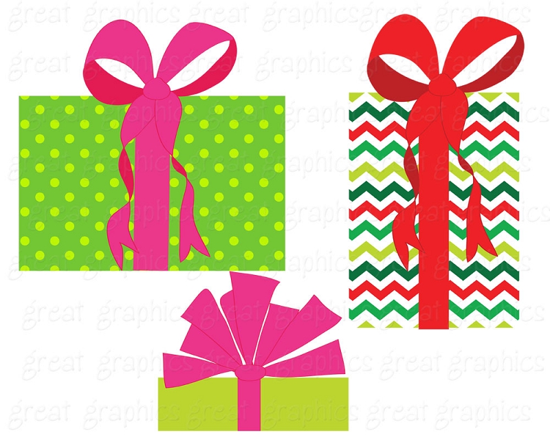Printable Holiday Present Clip Art Part Number Ca Hol Holiday