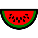 Simple Fruit Watermelon Clipart   Royalty Free Public Domain Clipart