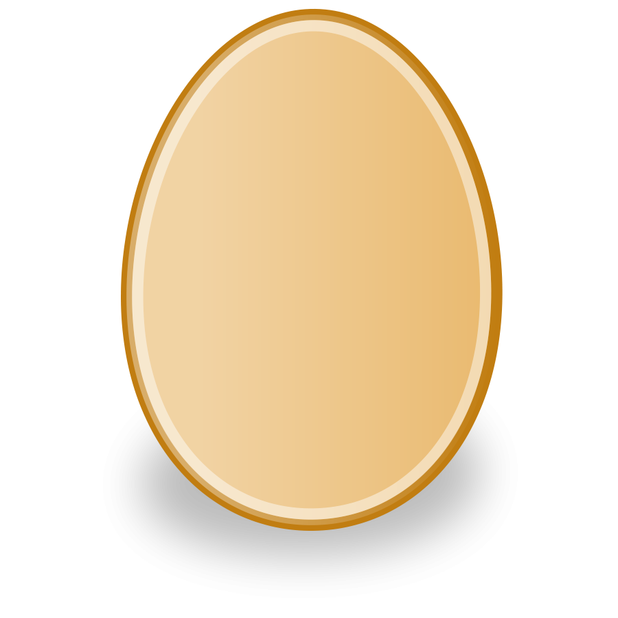 Tango Style Egg Clipart Large Size
