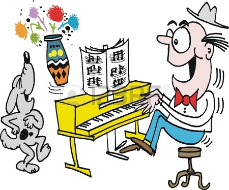 Upright Piano Cartoon   Clipart Panda Free Clipart Images