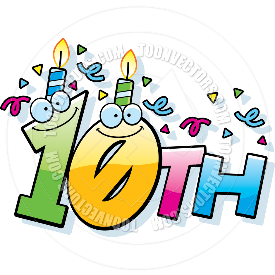 10th Birthday Party Clip Art   Clipart Panda   Free Clipart Images